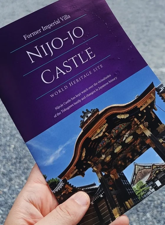 Nijo Castle Tour Brochure